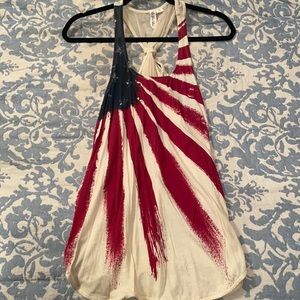 American Flag tank